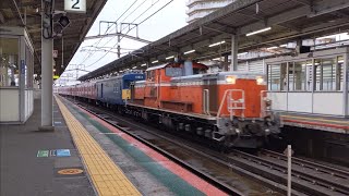 【長い間お疲れ様】415系C11編成+C03編成廃車回送　大津京駅通過