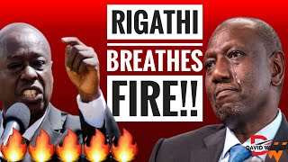 RIGATHI SHOWS RUTO BAD THINGS IN WAMUNYORO!!