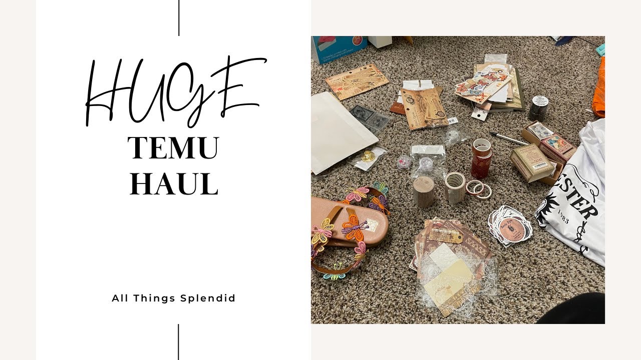 Huge Temu Haul Youtube