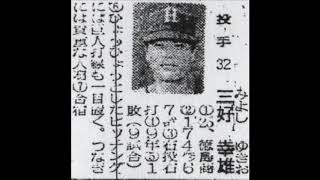 1971年　広島東洋カープ【選手名鑑】