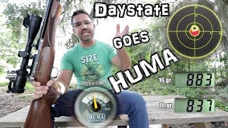 Huntsman Regal XL .22 Air Rifle + 50 \u0026 100 Yard Accuracy TEST + FULL REVIEW - Daystate Huma PCP