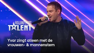 Yvar zingt DUET met ZICHZELF uit Disney klassieker Aladdin | Holland's Got Talent