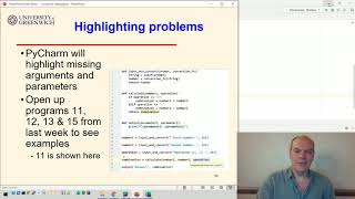 Python 05-6: Debugging - Other useful features