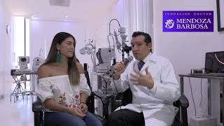 La modelo Celina Atilano fue operada mediante cirugía LASIK para dejar de usar lentes
