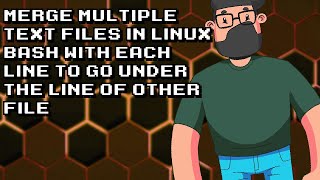 Merge Multiple Text Files in Linux: Arrange Lines to Stack Under Each Other