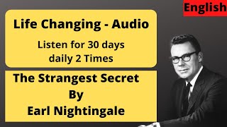 World Famous Speech | The Strangest Secret by Earl Nightingale | English