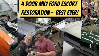 UNIQUE Ford Escort Restoration: The Greatest Mk1 4 Door Restoration EVER? Probably. Vintiquemoto Ep1