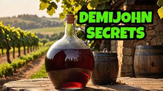 Get Ready for the Best Wine EVER with These Demijohn Topping Tips! Winemaking 101