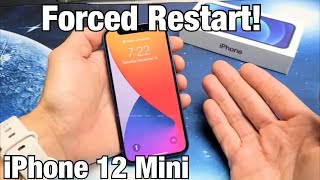 iPhone 12 Mini: How to Force Restart (Forced Restart)