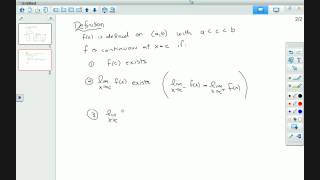 Calculus AB 2.4 Limits and Continuity