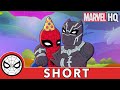 Birthday Fun w/ Spidey, Black Panther & Shuri! | Marvel Super Hero Adventures | Obstacle, Of Course