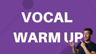 Vocal Warm Up Exercise #5 - Mum