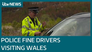 Welsh police fine visitors from England as confusion continues over lockdown rules | ITV News