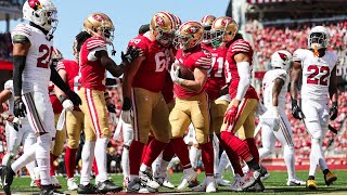 Every 49ers Touchdown from the First Half of the 2023 Season