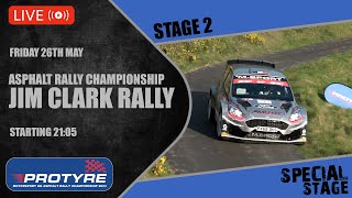 LIVE! Jim Clark Rally 2023 - SS2 - Protyre Asphalt Rally Championship