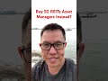 Buy SG REITs Asset Managers Instead? #investment #money