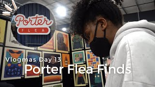 Porter Flea Holiday Market + Crystal Shop | Vlogmas Day 13