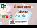How to Save and Share Excel Files – Beginner Tutorial