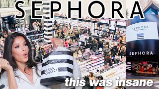 I WENT TO THE WORLDS LARGEST SEPHORA (paris shopping spree)