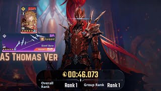 Igris (0:46.073) | A5 Thomas Strat | Battlefield of Time Season 6 #4 | Solo Leveling: Arise