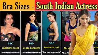 All South Indian Actress Bra Sizes ||  2022