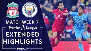 Liverpool v. Manchester City | PREMIER LEAGUE HIGHLIGHTS | 10/3/2021 | NBC Sports