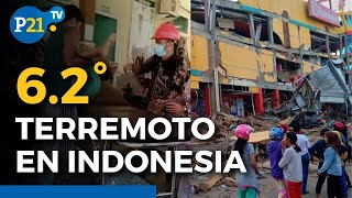 TERREMOTO en INDONESIA de 6.2° sacude la isla de Sumatra