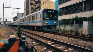 踏切動画 西武新宿線 下落合駅～中井駅 その1 railroad crossing japan