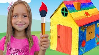 Sofia Builds Playhouses for kids, Funny video Compilation