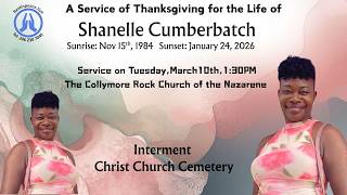 Live Stream of Funeral Service for Shanelle Cumberbatch