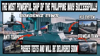 FIRST DELIVERY OF NEW WARSHIP FOR PHILIPPINES NAVY SUCCESSFULLY CONDUCTED TRIALS