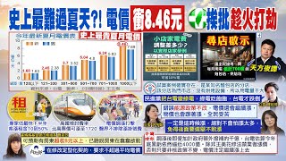 【每日必看】今夏電價衝8.46元 租屋族恐被超收｜夏月住宅電價影響 房租下半年至少漲1成 20240324