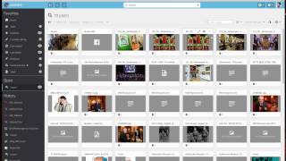 censhare 5.2 Content Management System Interface Features Tour