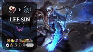 Lee Sin Jungle vs Karthus - KR Master Patch 14.7