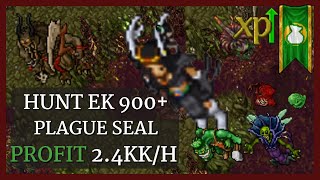 Tibia Hunt EK 900+ Plague Seal