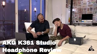 AKG K361 Studio headphone review | Sherrin Varghese | Kiaan Sherrin | Harman Professional Solutions