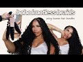 Human Hair Boho Knotless Braids | CurlsQueen Bundles