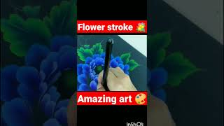 How to paint Flower in easy steps#painting#art#viralvideo#drawing#ytshorts#2023#shorts#artwithwisdom
