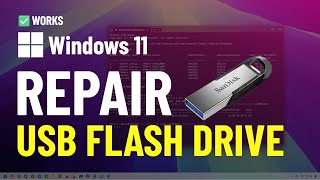 🛠️ Windows 11: Fix ANY USB flash drive problem with PowerShell commands