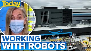 Inside Amazon Australia's enormous robotic fulfilment centre in Sydney | Today Show Australia