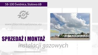 Zbiorniki na gaz płynny Zakład Robót Instalacyjnych Wojar Wojciech Rybak Jarosław Waszczuk Świdnica