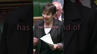 MP Caroline Lucas rips up copy of controversial Illegal Migrants Bill #shorts