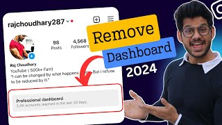 Remove Professional  Dashboard | Instagram Par Professional Dashboard Kaise Hataye (2024)
