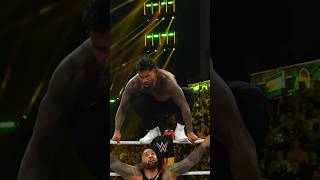 The moment Jey Uso made history by pinning Roman Reigns, giving us one of the greatest moments 🙌