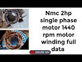 2hp single phase motor