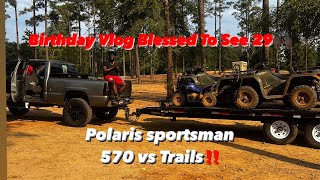 2024 Polaris Sportsman 570 vs Trails | Durhamtown Offroad Park