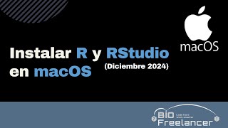 Instalar R y RStudio en MacOS - Diciembre 2024