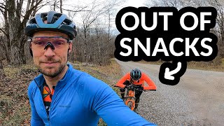 We tried to ride EVERY TRAIL in this new trail system (Baileys Trails in Southern Ohio)