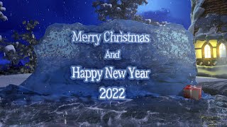 Merry Christmas And Happy New Year 2022 - xmas greeting video