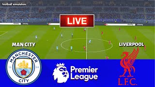 🔴LIVE || Manchester City vs Liverpool - English Premier League 2025 | PES 21 Simulation